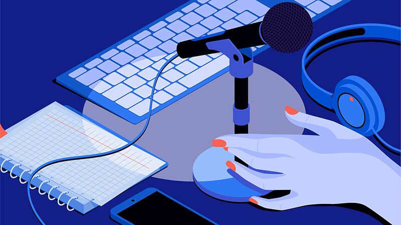 TikTok, podcast và Youtube giữ vững vị trí đầu là các nền tảng cho người sáng tạo nội dung